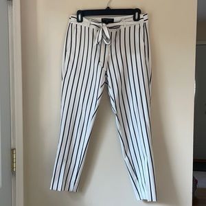 Banana Republic Avery Black and White pant